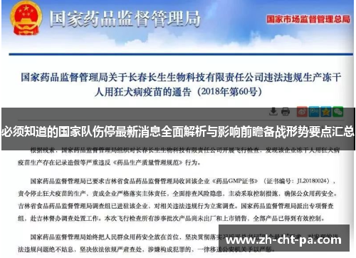 必须知道的国家队伤停最新消息全面解析与影响前瞻备战形势要点汇总